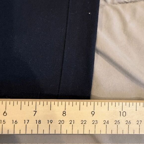 Timber Creek Navy Blue Flat Front Men's Trousers Khakis Chinos Size 34x34 - Picture 11 of 12